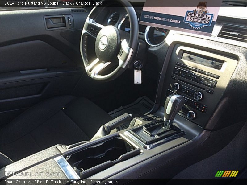 Black / Charcoal Black 2014 Ford Mustang V6 Coupe