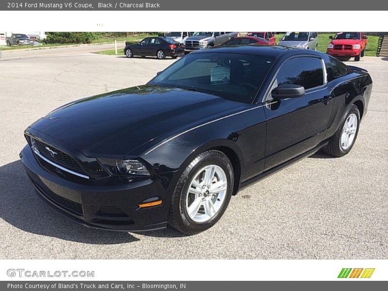 Black / Charcoal Black 2014 Ford Mustang V6 Coupe