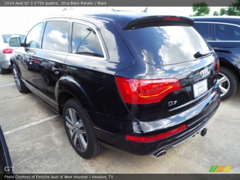 Orca Black Metallic / Black 2014 Audi Q7 3.0 TDI quattro