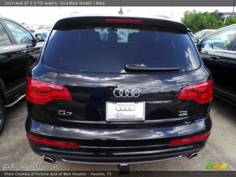 Orca Black Metallic / Black 2014 Audi Q7 3.0 TDI quattro