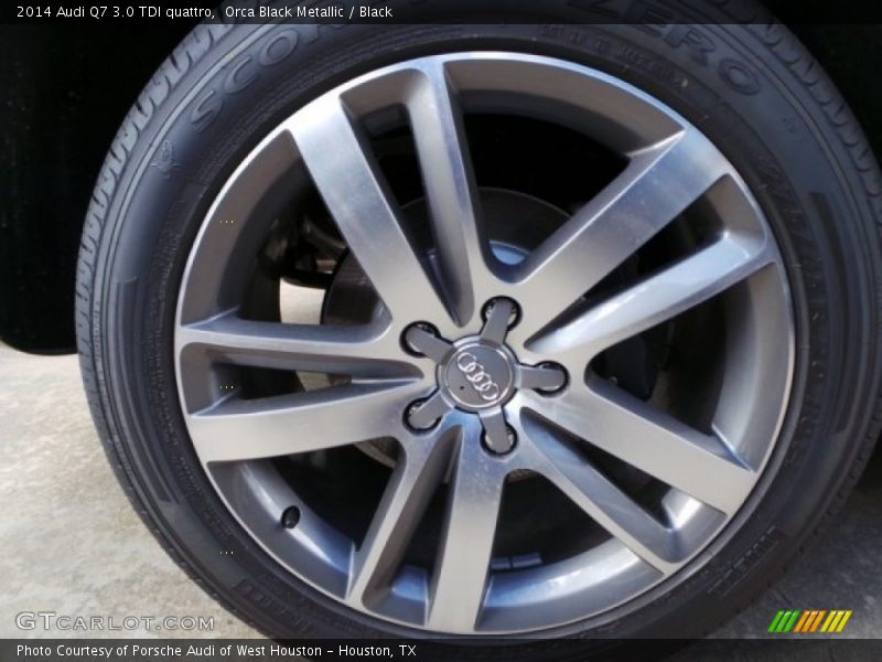 Orca Black Metallic / Black 2014 Audi Q7 3.0 TDI quattro