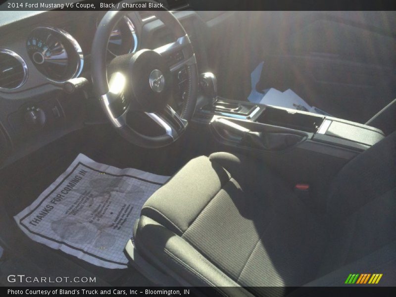 Black / Charcoal Black 2014 Ford Mustang V6 Coupe