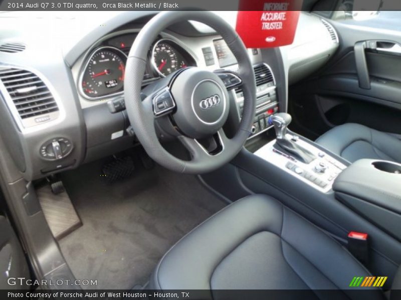 Orca Black Metallic / Black 2014 Audi Q7 3.0 TDI quattro
