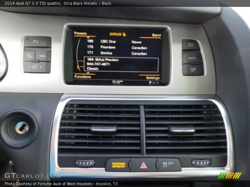 Orca Black Metallic / Black 2014 Audi Q7 3.0 TDI quattro