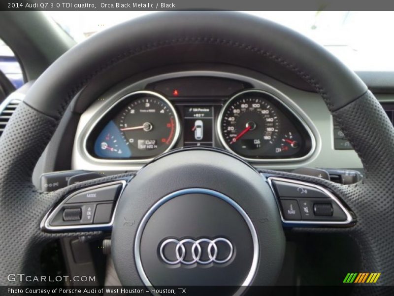 Orca Black Metallic / Black 2014 Audi Q7 3.0 TDI quattro