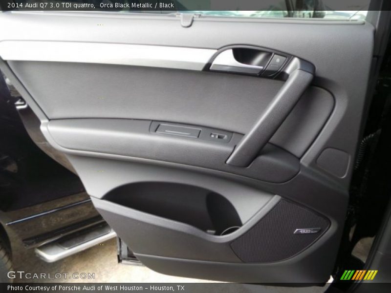 Orca Black Metallic / Black 2014 Audi Q7 3.0 TDI quattro