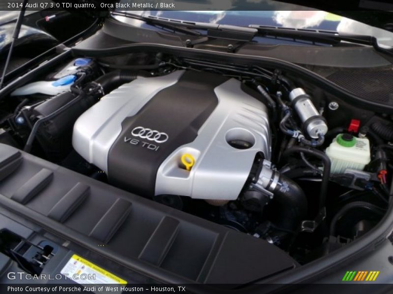  2014 Q7 3.0 TDI quattro Engine - 3.0 Liter TDI DOHC 24-Valve Turbo-Diesel V6