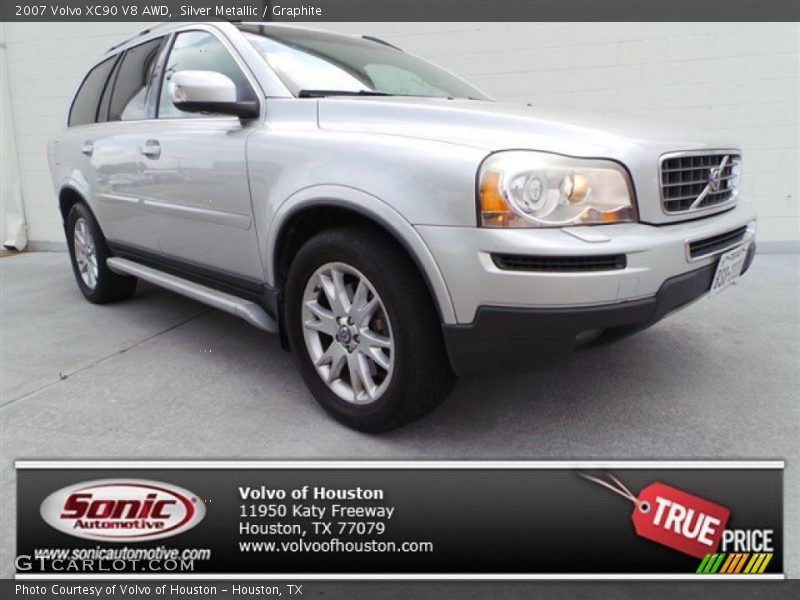 Silver Metallic / Graphite 2007 Volvo XC90 V8 AWD