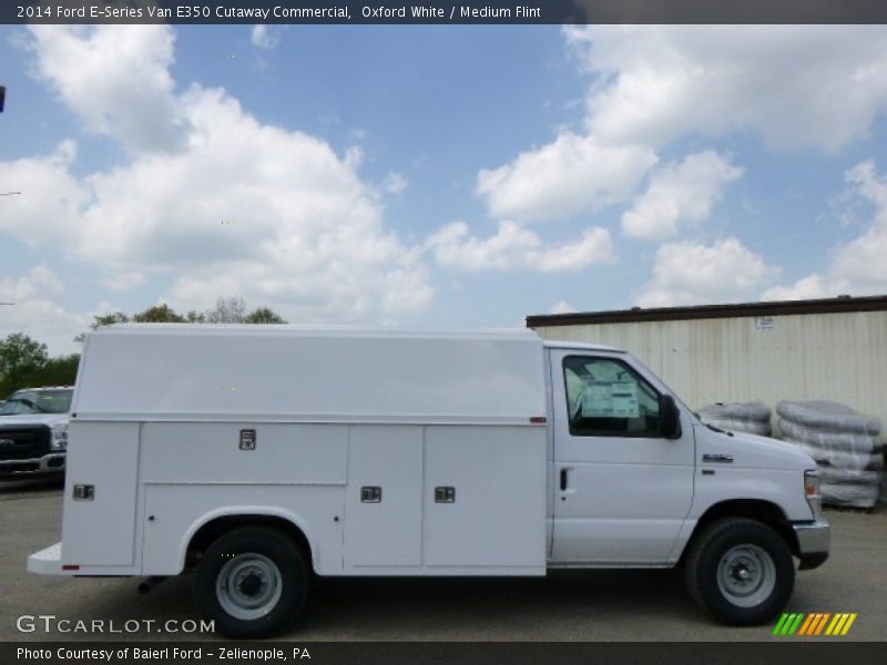 Oxford White / Medium Flint 2014 Ford E-Series Van E350 Cutaway Commercial