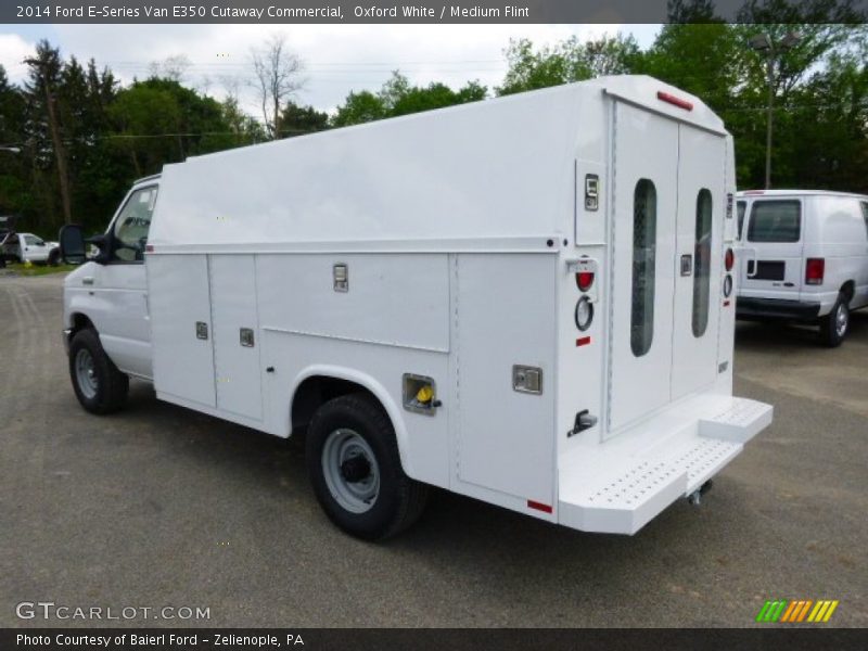 Oxford White / Medium Flint 2014 Ford E-Series Van E350 Cutaway Commercial