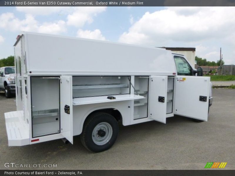 Oxford White / Medium Flint 2014 Ford E-Series Van E350 Cutaway Commercial