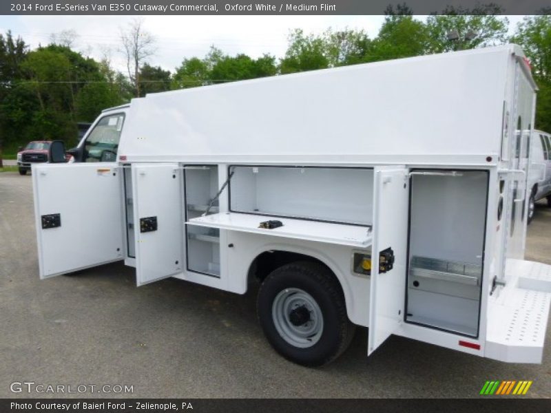 Oxford White / Medium Flint 2014 Ford E-Series Van E350 Cutaway Commercial