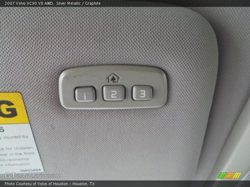 Silver Metallic / Graphite 2007 Volvo XC90 V8 AWD