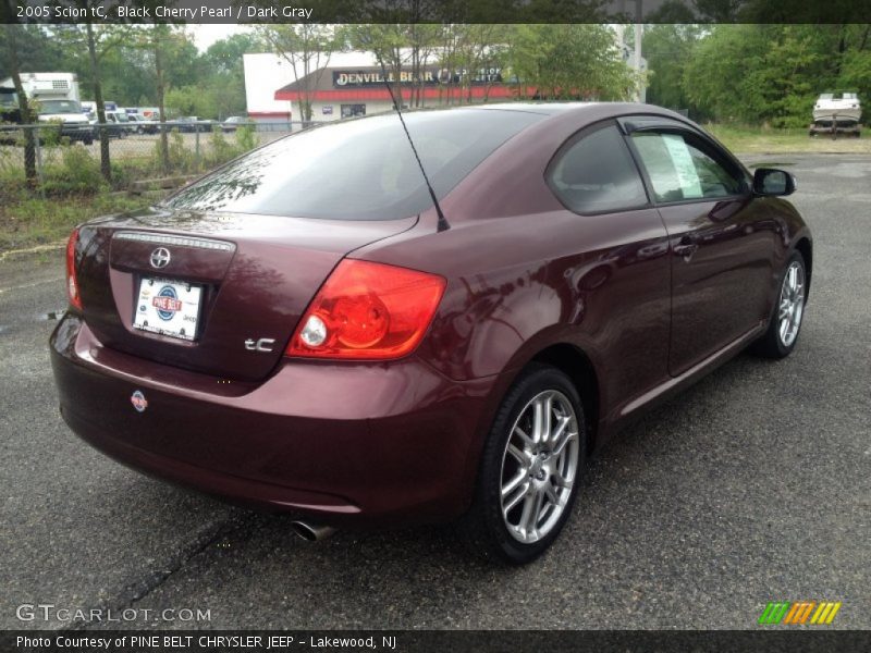 Black Cherry Pearl / Dark Gray 2005 Scion tC