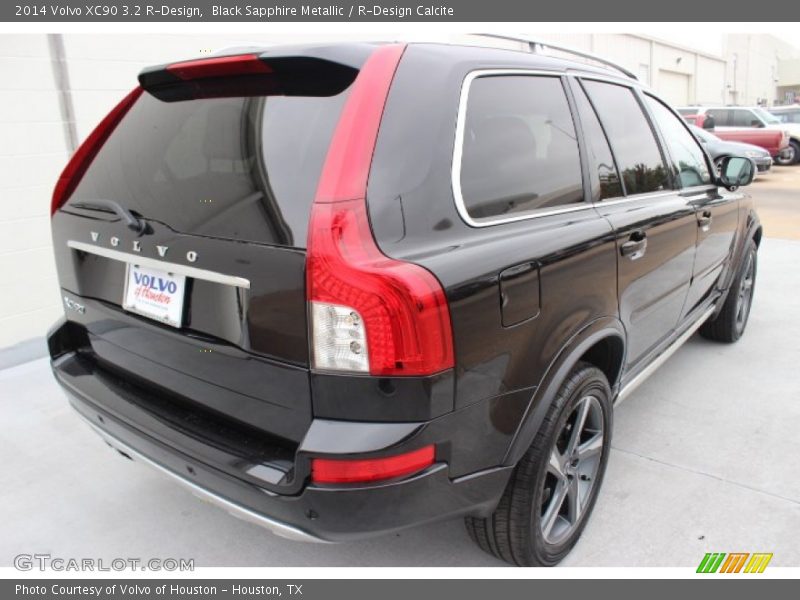 Black Sapphire Metallic / R-Design Calcite 2014 Volvo XC90 3.2 R-Design