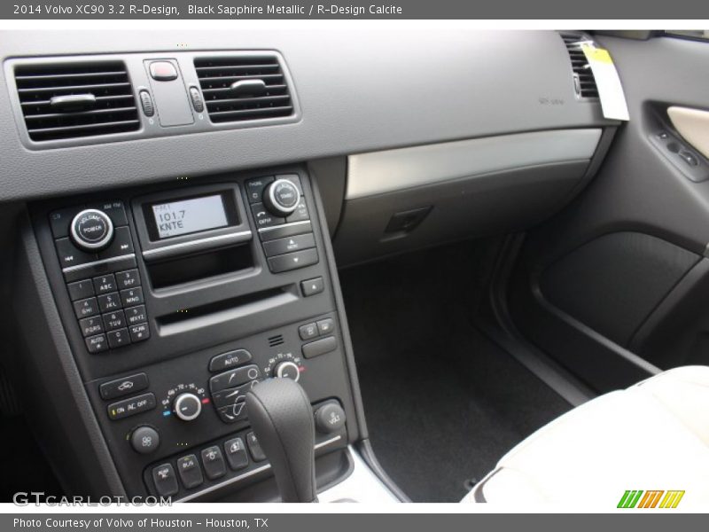 Black Sapphire Metallic / R-Design Calcite 2014 Volvo XC90 3.2 R-Design