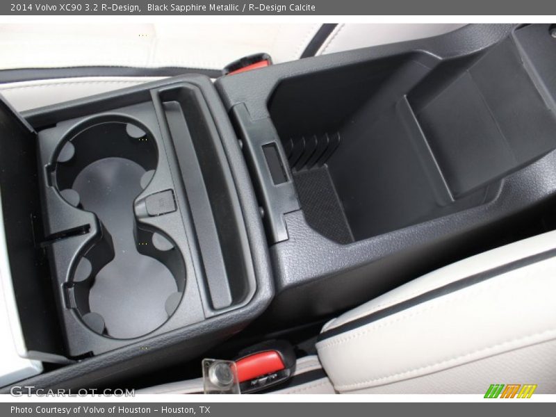 Black Sapphire Metallic / R-Design Calcite 2014 Volvo XC90 3.2 R-Design
