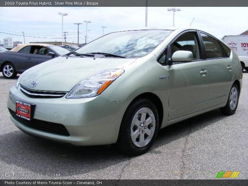 Silver Pine Mica / Bisque 2009 Toyota Prius Hybrid