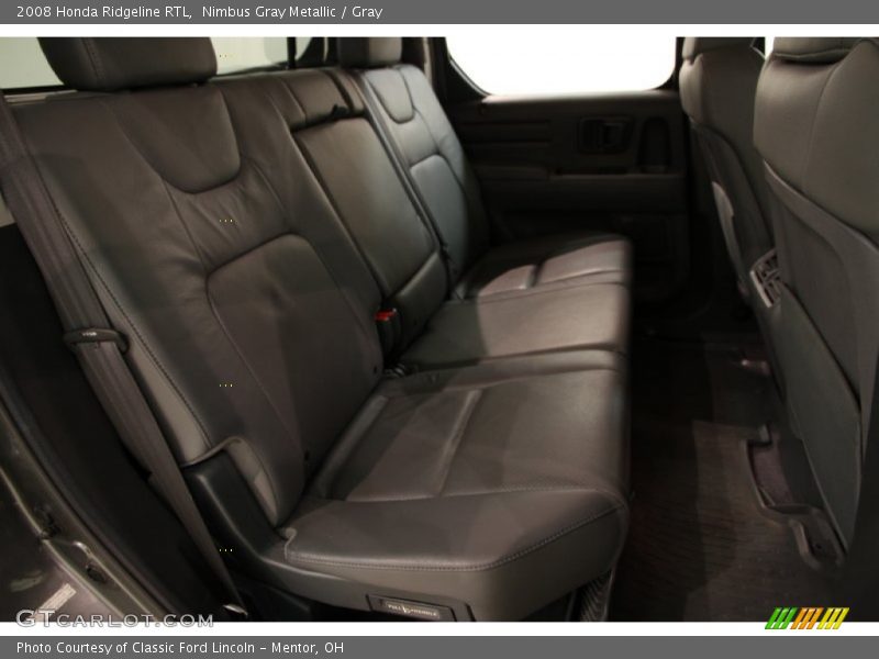 Nimbus Gray Metallic / Gray 2008 Honda Ridgeline RTL