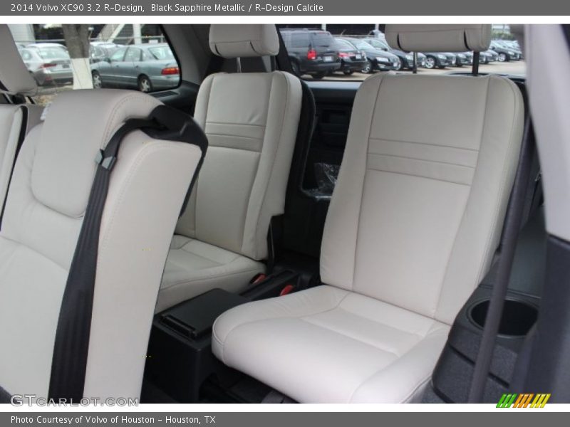 Rear Seat of 2014 XC90 3.2 R-Design