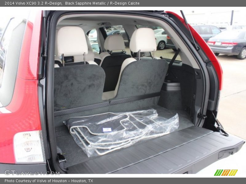 Black Sapphire Metallic / R-Design Calcite 2014 Volvo XC90 3.2 R-Design