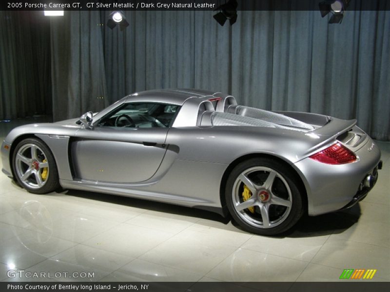 GT Silver Metallic / Dark Grey Natural Leather 2005 Porsche Carrera GT