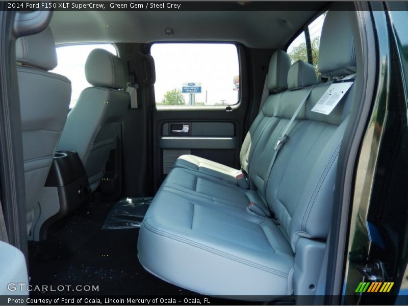 Green Gem / Steel Grey 2014 Ford F150 XLT SuperCrew