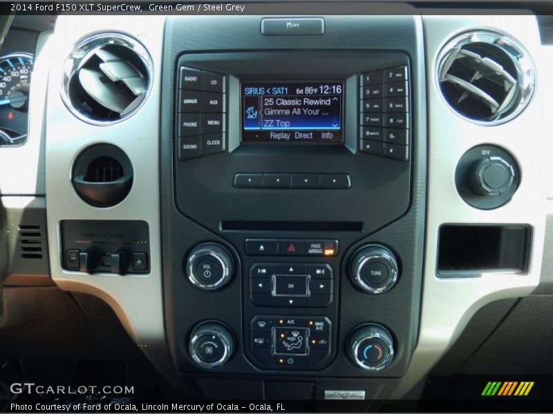 Green Gem / Steel Grey 2014 Ford F150 XLT SuperCrew