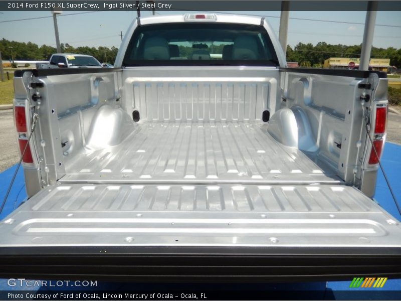 Ingot Silver / Steel Grey 2014 Ford F150 XL SuperCrew