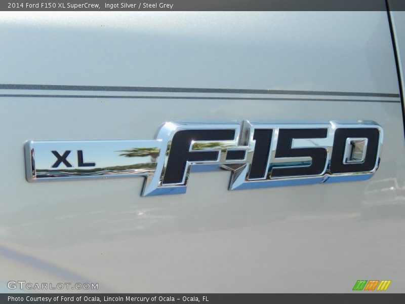 Ingot Silver / Steel Grey 2014 Ford F150 XL SuperCrew