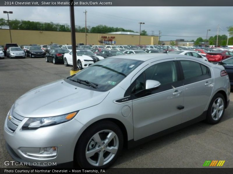 Silver Ice Metallic / Jet Black/Dark Accents 2014 Chevrolet Volt