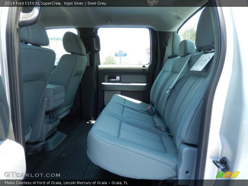 Ingot Silver / Steel Grey 2014 Ford F150 XL SuperCrew