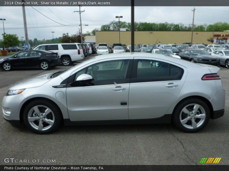 Silver Ice Metallic / Jet Black/Dark Accents 2014 Chevrolet Volt