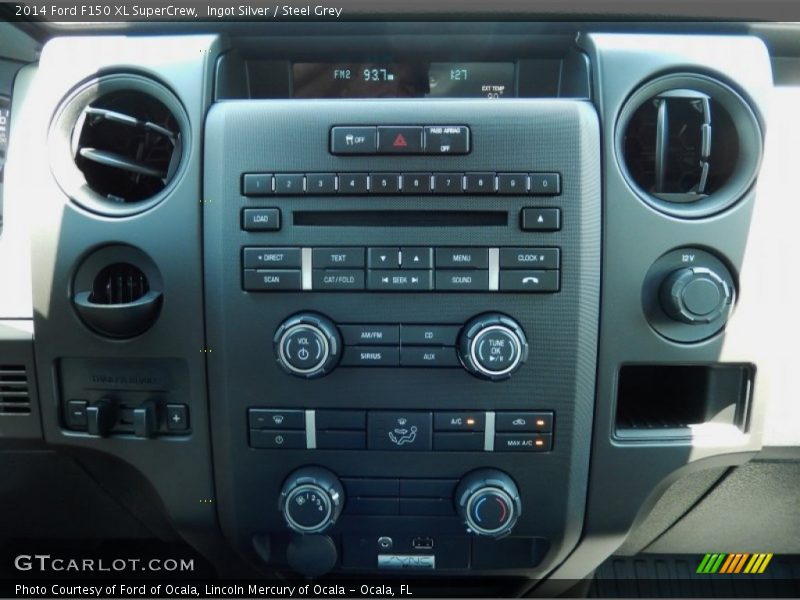 Ingot Silver / Steel Grey 2014 Ford F150 XL SuperCrew