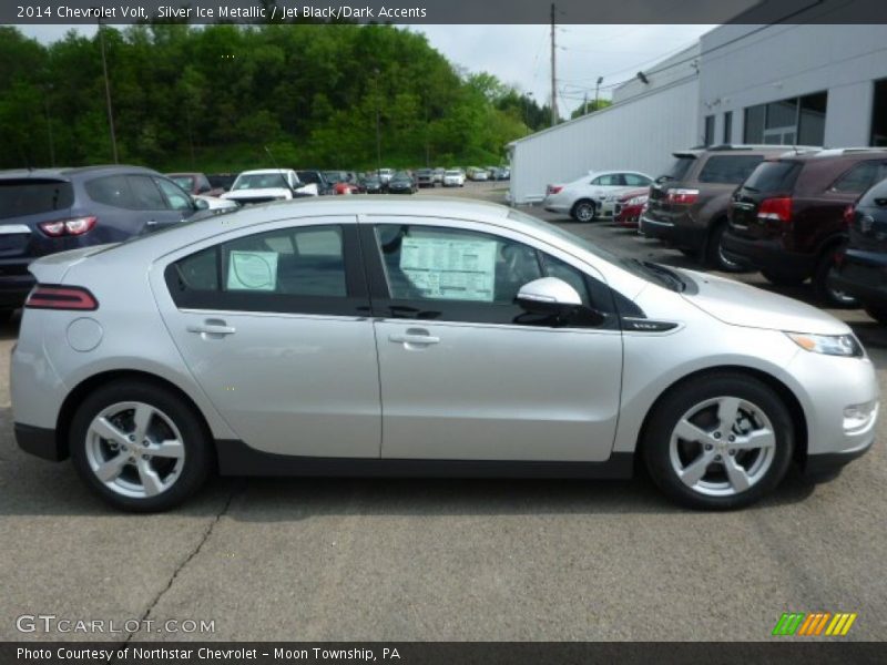 Silver Ice Metallic / Jet Black/Dark Accents 2014 Chevrolet Volt