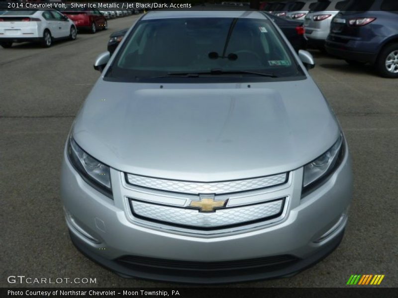 Silver Ice Metallic / Jet Black/Dark Accents 2014 Chevrolet Volt