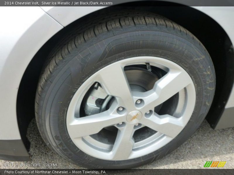 Silver Ice Metallic / Jet Black/Dark Accents 2014 Chevrolet Volt