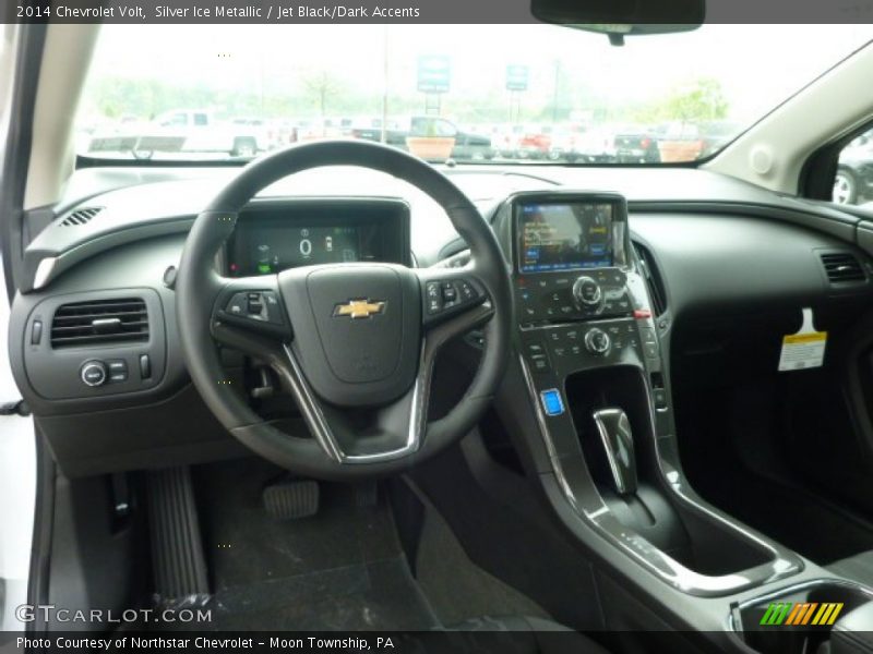 Silver Ice Metallic / Jet Black/Dark Accents 2014 Chevrolet Volt