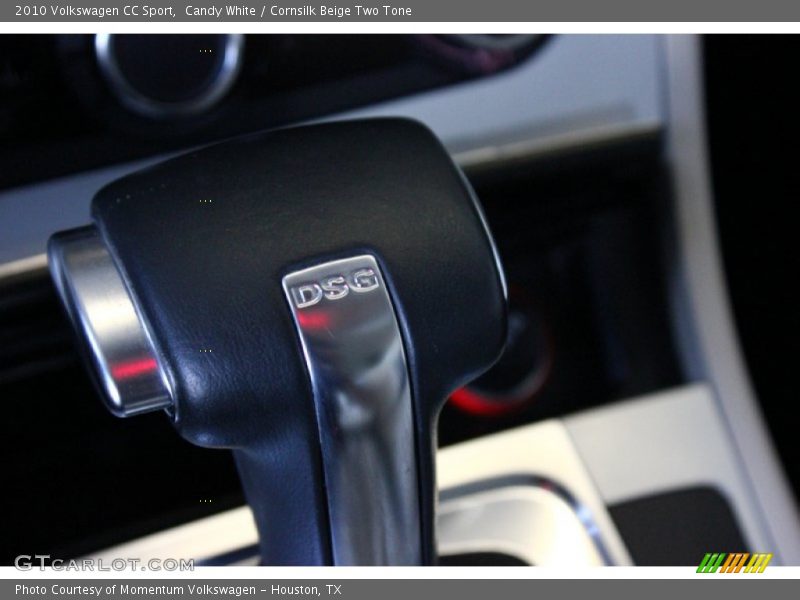 Candy White / Cornsilk Beige Two Tone 2010 Volkswagen CC Sport