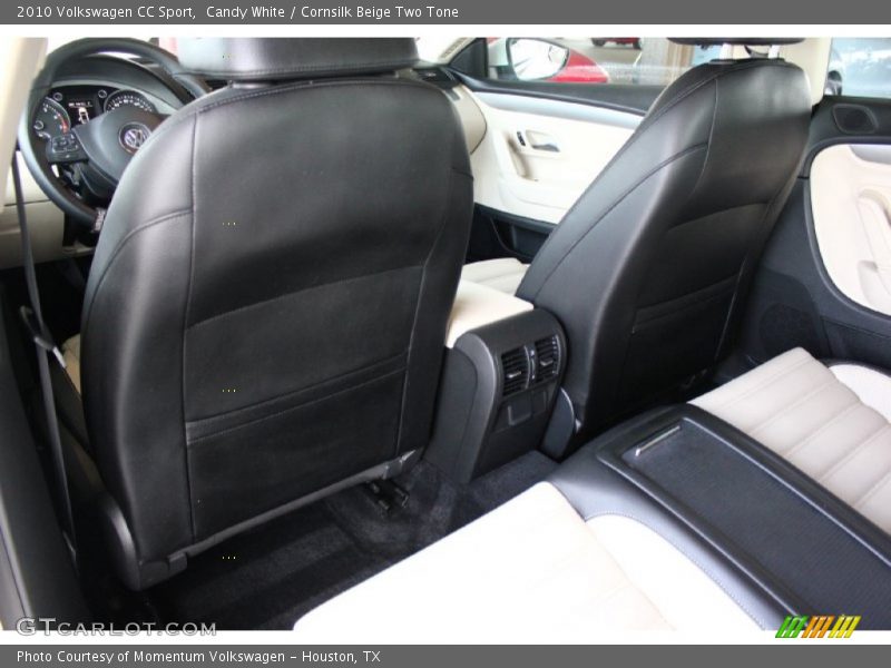 Candy White / Cornsilk Beige Two Tone 2010 Volkswagen CC Sport