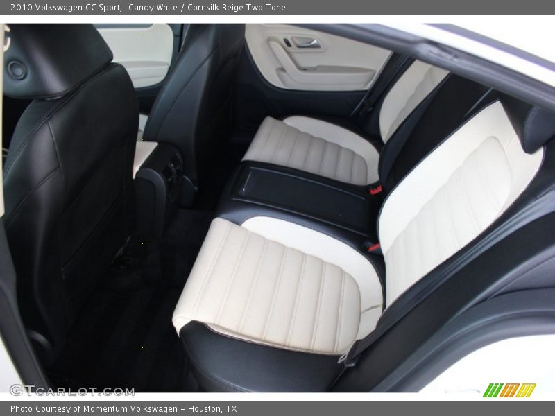 Candy White / Cornsilk Beige Two Tone 2010 Volkswagen CC Sport