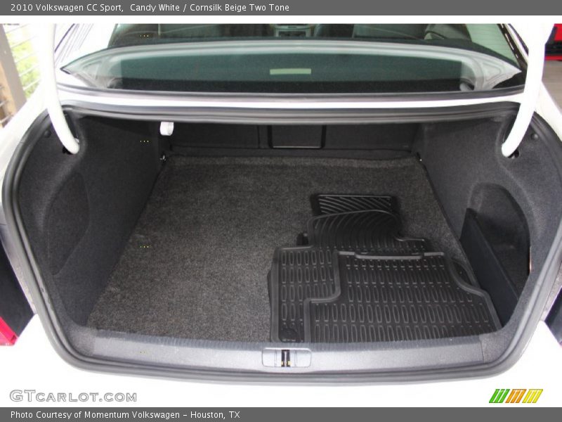 Candy White / Cornsilk Beige Two Tone 2010 Volkswagen CC Sport
