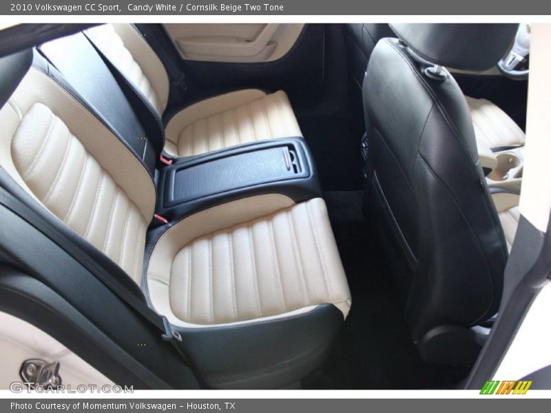 Candy White / Cornsilk Beige Two Tone 2010 Volkswagen CC Sport