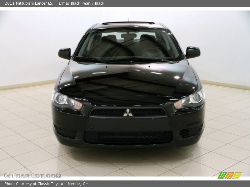 Tarmac Black Pearl / Black 2011 Mitsubishi Lancer ES