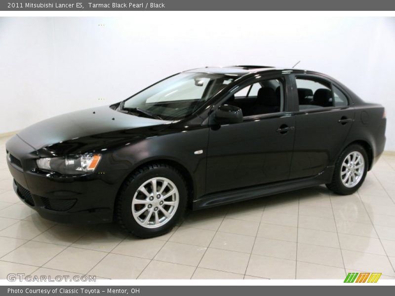 Tarmac Black Pearl / Black 2011 Mitsubishi Lancer ES