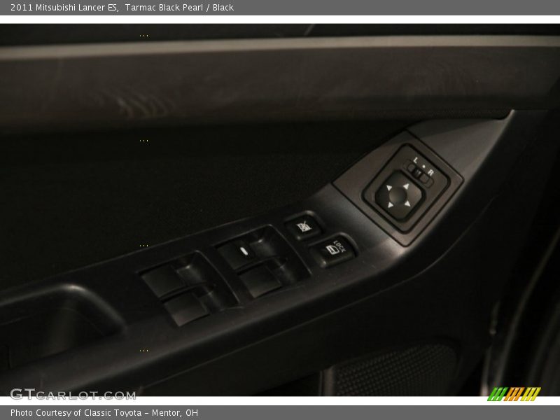 Tarmac Black Pearl / Black 2011 Mitsubishi Lancer ES