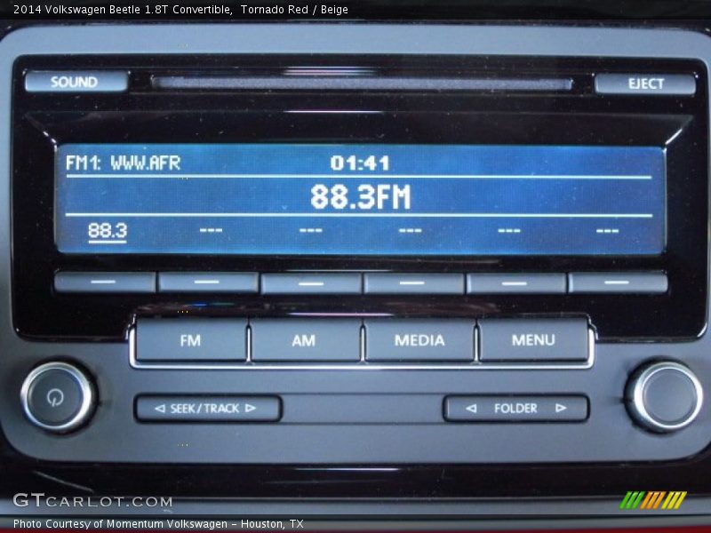 Audio System of 2014 Beetle 1.8T Convertible