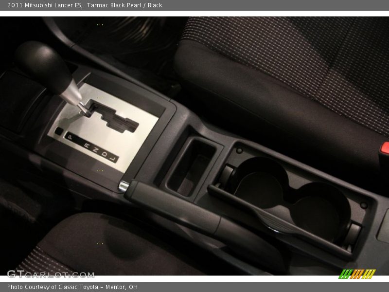 Tarmac Black Pearl / Black 2011 Mitsubishi Lancer ES