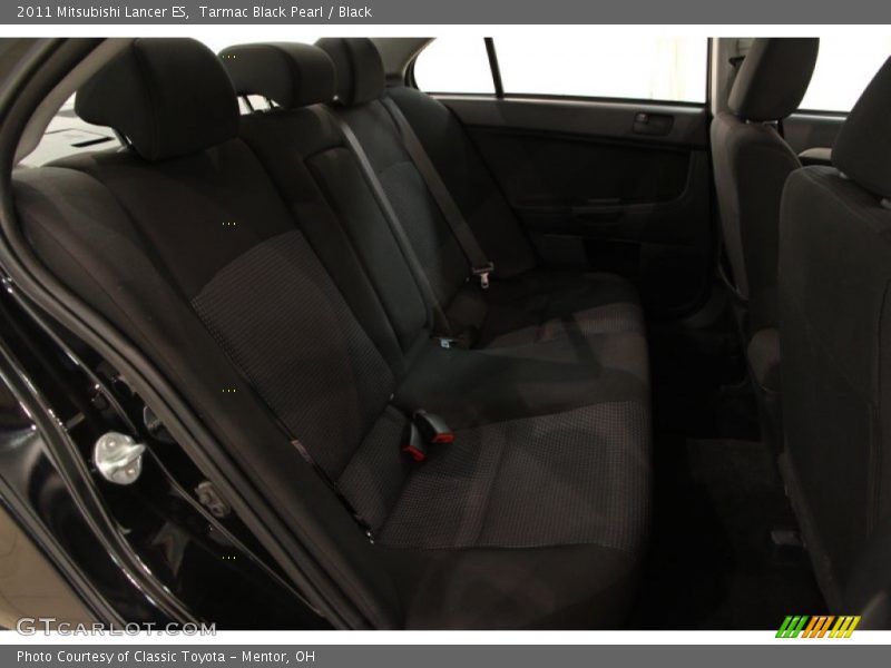 Tarmac Black Pearl / Black 2011 Mitsubishi Lancer ES