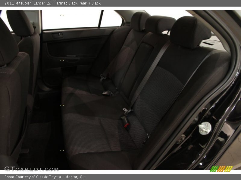 Tarmac Black Pearl / Black 2011 Mitsubishi Lancer ES